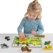 Kép 2/2 - Kis kedvencek vastag fa formapuzzle 8 elemmel - Melissa & Doug