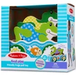 Kép 1/3 - Békaverseny fa húzós játék - Melissa & Doug