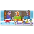 Kép 1/3 - Húzható fa vonat a farm állataival - Melissa & Doug