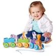 Kép 3/3 - Húzható fa vonat a farm állataival - Melissa & Doug