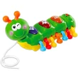 Kép 2/2 - Playgo: Húzható zenélő bébi hernyó
