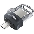 Kép 1/4 - SanDisk Dual Drive m3.0 64 GB USB micro USB pendrive mobil memória 150 MB/s (SDDD3-064G-G46) (173385)