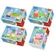Kép 1/5 - Peppa malac legszebb napjai 54db-os mini puzzle 4 féle - Trefl