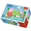 Kép 2/5 - Peppa malac legszebb napjai 54db-os mini puzzle 4 féle - Trefl