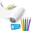 Kép 2/3 - Öntapadós színezőhenger 8db színes ceruzával - Carioca