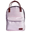 Kép 1/4 - Must: Világos rózsaszín lekerekített kétrekeszes iskolatáska, hátizsák