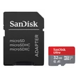 Kép 1/2 - Sandisk microSD Ultra®kártya 32GB 120MB/s  A1 Class 10 UHS-I + adapter (186500)