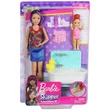 Kép 1/3 - Barbie: Skipper fürdető bébiszitter játékszett - Mattel
