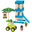 Kép 3/4 - Fisher-Price: Wonder Makers tengerparti bungaló építő készlet 35db-os - Mattel