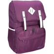 Kép 1/4 - Spirit: Bíbor színű hátizsák fehér pántokkal 47x33x17cm