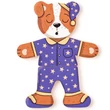 Kép 5/6 - Öltöztethető kutyus fa puzzle 18db-os - Woodyland