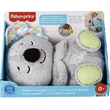 Kép 1/3 - Fisher-Price: Szunyókáló koala zenélő plüss állat - Mattel