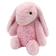 Kép 2/2 - Rózsaszín projektoros plüss nyuszi 25x27x19cm