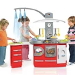 Kép 1/2 - Molto: Játékkonyha fénnyel és kiegészítőkkel 118x34,5x110cm