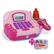 Kép 1/2 - Rózsaszín pénztárgép kiegészítőkkel kétféle változatban
