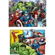 Kép 2/2 - Marvel Bosszúállók Supercolor 2 az 1-ben puzzle 2x60db-os - Clementoni