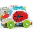 Kép 1/2 - Clemmy Autós puha építőkocka készlet 8db-os - Clementoni