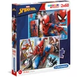 Kép 1/2 - Marvel Pókemeber Supercolor 2 az 1-ben puzzle 2x60db-os - Clementoni