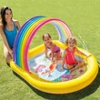 Kép 3/3 - Intex: Szivárványos spriccelő medence 147x130x86cm