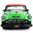 Kép 4/6 - DC Comics: Méregcsók figura és 1953 Chevy Bel Air fém autómodell 1/24 - Simba Toys