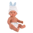 Kép 2/2 - Llorens: Bebito 26cm-es fiú baba hintával (26301L)