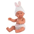 Kép 2/2 - Llorens: Bebita 26cm-es kislány baba hintával (26302L)