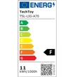 Kép 3/4 - Tesla TechToy RGB 11W E27 okos izzó (smart bulb)