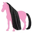 Kép 2/2 - Schleich Horse Club: Sofia's Beauties - Fekete sörény és farok kiegészítő szett (42649)