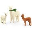 Kép 2/2 - Schleich: Wild Life - Alpaka család figura szett (42544)