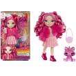 Kép 2/3 - Rainbow High: Magenta kistesó baba kiegészítőkkel