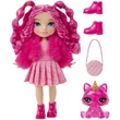 Kép 3/3 - Rainbow High: Magenta kistesó baba kiegészítőkkel