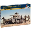 Kép 1/9 - Italeri 1/35 Carro Armato M14/41 I Serie harckocsi makett
