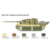 Kép 3/7 - Italeri 1/35 Sd.Kfz.173 Jagdpanther tank legénységgel téli egyenruhában makett