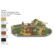 Kép 3/6 - Italeri 1/56 Char B1 Bis tank makett