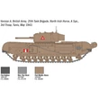 Kép 3/9 - Italeri 1/72 Churchill Mk. III tank makett