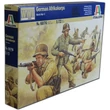 Kép 1/2 - Italeri 1/72 German Afrikakorps Német katonai figurák makett