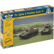 Kép 1/7 - Italeri 1/72 Pz. Kpfw. V Panther Ausf. G Párduc tank 2db-os makett szett