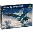 Kép 1/6 - Italeri 1/72 Sukhoi Su-34/Su-32 FN vadászbombázó repülőgép makett