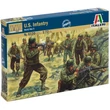 Kép 1/2 - Italeri 1/72 U.S. Infantry WWII. amerikai katonák figura makett