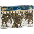 Kép 1/2 - Italeri 1/72 U.S. Infantry WWII. Winter Uniform - téli egyenruhás katona figurák makett