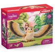Kép 1/2 - Schleich: Tündér bagolyháton szett (70789)