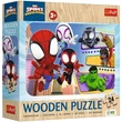 Kép 1/2 - Spidey és csodálatos barátai 24db-os fa puzzle - Trefl
