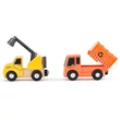 Kép 2/4 - Munkagépek 8db-os járműszett figurával - Woodyland
