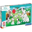 Kép 1/2 - Disney klasszikusok: 101 Kiskutya 24 db-os maxi supercolor puzzle - Clementoni