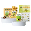 Kép 1/3 - Hello Kitty: Keroppi Figura Dobozban kiegészítőkkel 6cm