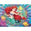 Kép 2/3 - Ariel a kis hableány 2 az 1-ben 48db-os puzzle és színező 35x25cm - Lisciani