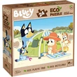 Kép 1/3 - Bluey nyaraláson 2 az 1-ben 24db-os Eco maxi puzzle és színező 70x50cm - Lisciani