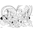 Kép 2/2 - Disney 101 kiskutya 2 az 1-ben maxi 24db-os puzzle és színező 70x50cm - Lisciani