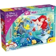Kép 1/2 - Disney Ariel 2 az 1-ben 60db-os maxi puzzle és színező 70x50cm - Lisciani
