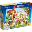 Kép 1/2 - Disney Donald kacsa családja 2 az 1-ben maxi 35db-os puzzle és színező 70x50cm - Lisciani